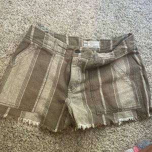 Free people fringe shorts
